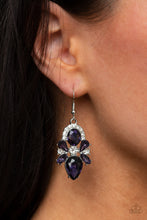 Load image into Gallery viewer, Stunning Starlet - Purple Earrings Paparazzi Accessories