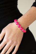 Load image into Gallery viewer, POP, Drop, and Roll - Pink Stretchy Bracelet Paparazzi Accessories