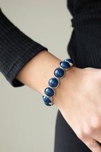 Load image into Gallery viewer, POP, Drop, and Roll - Blue Stretchy Bracelet Paparazzi Accessories