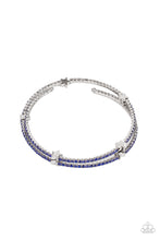 Load image into Gallery viewer, Let Freedom BLING - Blue Bracelet Paparazzi Accessories
