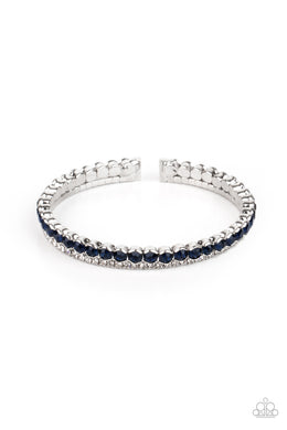 Fairytale Sparkle - Blue Bracelet Paparazzi Accessories