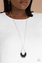 Load image into Gallery viewer, Homespun Artifact - Black Necklace Paparazzi Accessories