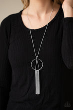Load image into Gallery viewer, Apparatus Applique - Silver Necklace Paparazzi Accessories