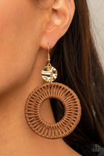 Load image into Gallery viewer, Total Basket Case Brown Paparazzi Accessories