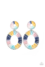 Load image into Gallery viewer, Foxy Flamenco - Multi Earrings Paparazzi Accessories