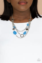 Load image into Gallery viewer, Oceanside Spa - Blue Necklace Paparazzi Accessories