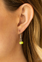 Load image into Gallery viewer, Staycation Status - Green Necklace Paparazzi Accessories