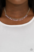Load image into Gallery viewer, DEW a Double Take - Purple Cat&#39;s Eye Necklace Paparazzi Accessories