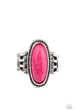Load image into Gallery viewer, Home On The RANCH - Pink Stone Ring Paparazzi Accessories