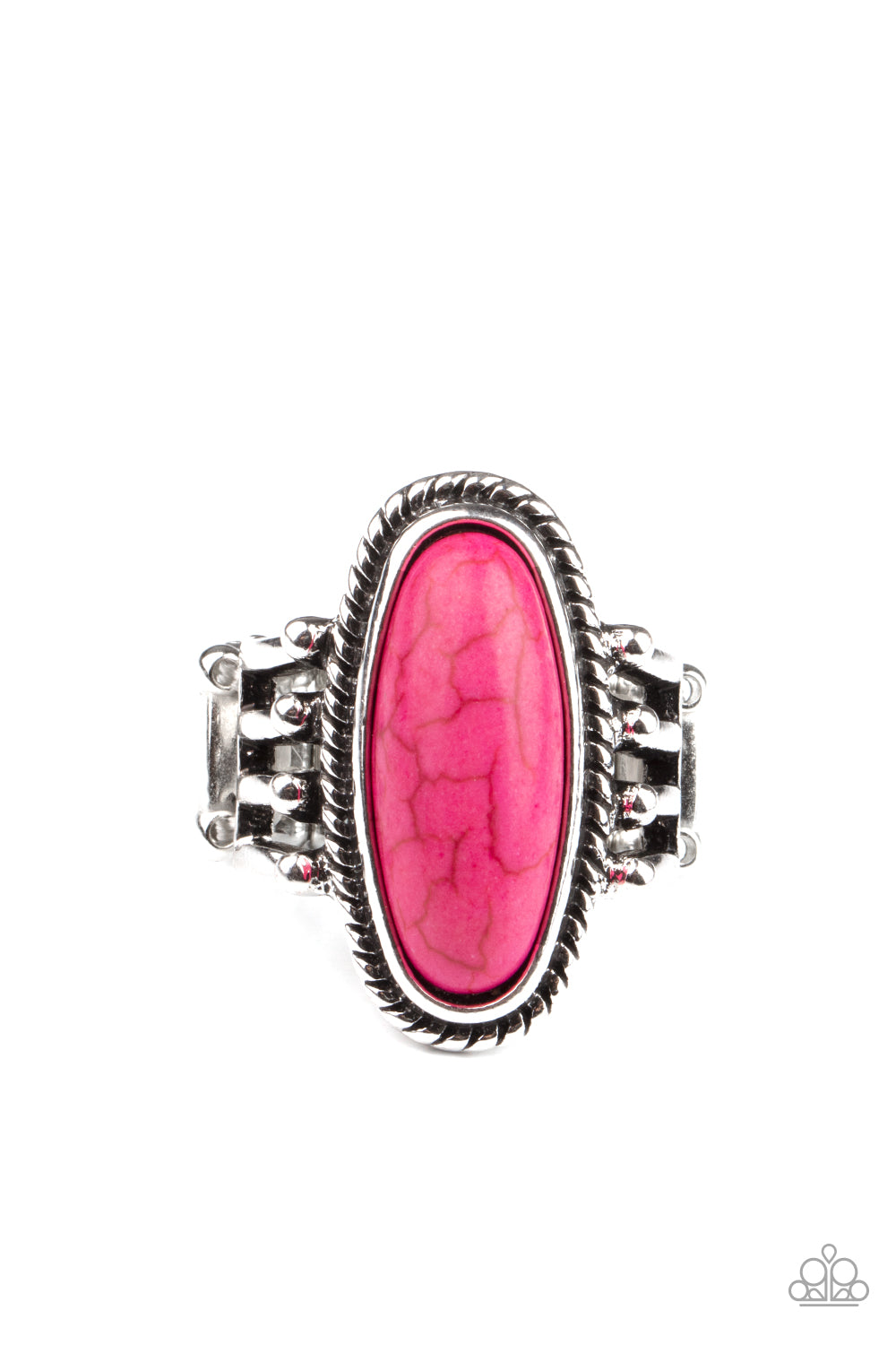 Home On The RANCH - Pink Stone Ring Paparazzi Accessories