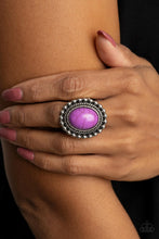 Load image into Gallery viewer, Sedona Soul - Purple Stone Ring Paparazzi Accessories