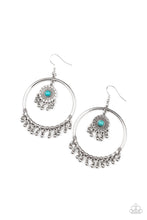 Load image into Gallery viewer, Sunny Equinox - Blue Earring Paparazzi Accessories