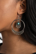 Load image into Gallery viewer, Sunny Equinox - Blue Earring Paparazzi Accessories