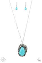 Load image into Gallery viewer, Tropical Mirage - Blue Necklace Paparazzi Accessories
