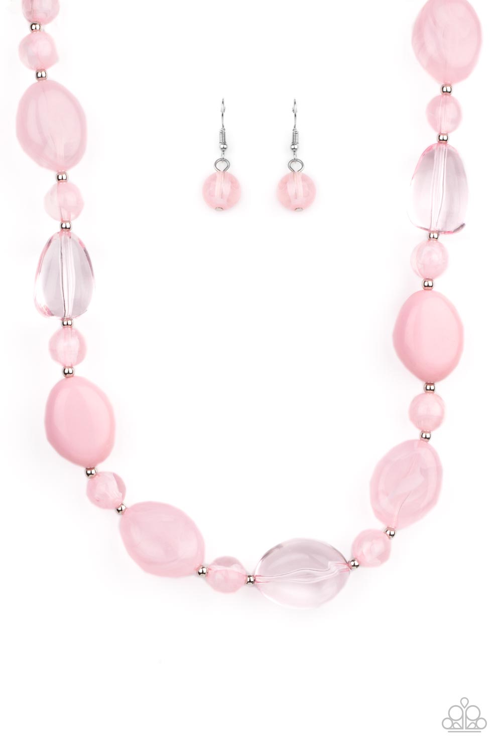 Staycation Stunner - Pink Necklace Paparazzi Accessories