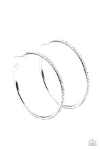 Load image into Gallery viewer, By Popular Vote - White Earrings Paparazzi Accessories