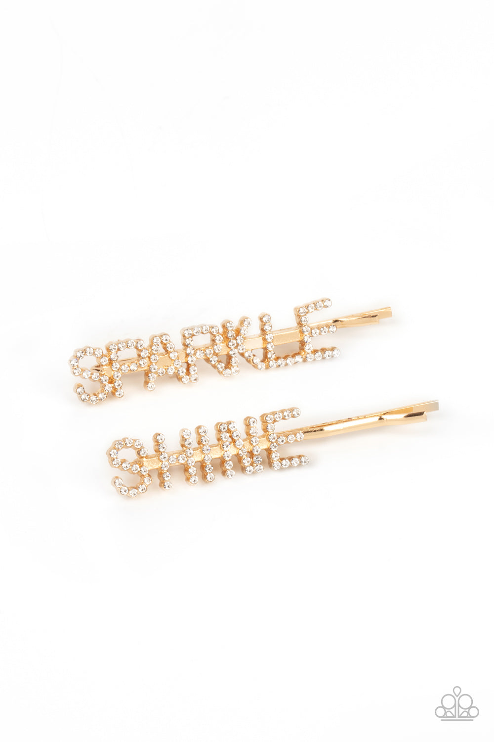 Center of the SPARKLE-verse - Gold Hair Accessory Paparazzi Accessories