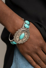 Load image into Gallery viewer, Canyon Heirloom - Blue Bracelet Paparazzi Accessories