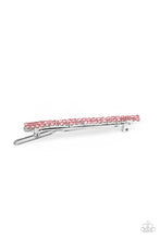 Load image into Gallery viewer, Thats GLOW-biz - Pink Rhinestone Hair Accessory Paparazzi Accessories