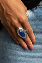 Load image into Gallery viewer, Sahara Seer - Blue Ring Paparazzi Accessories