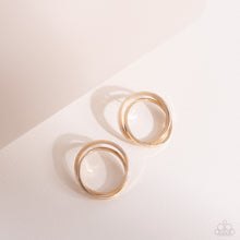 Load image into Gallery viewer, Always In The Loop - Gold Paparazzi Accessories