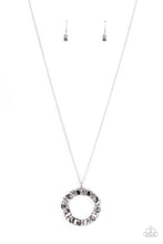 Load image into Gallery viewer, Wreathed in Wealth - Silver Necklace Paparazzi Accessories