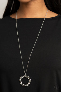 Wreathed in Wealth - Silver Necklace Paparazzi Accessories