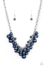 Load image into Gallery viewer, Down For The COUNTESS - Blue Pearl Necklace Paparazzi Accessories