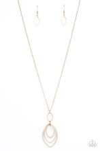 Load image into Gallery viewer, Dizzying Definition - Gold necklace Paparazzi Accessories