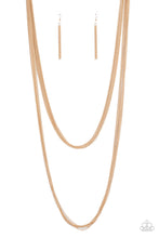 Load image into Gallery viewer, Save Your TIERS - Gold Necklace Paparazzi Accessories