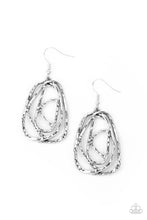 Load image into Gallery viewer, Artisan Relic - Silver Earrings Paparazzi Accessories