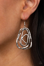 Load image into Gallery viewer, Artisan Relic - Silver Earrings Paparazzi Accessories