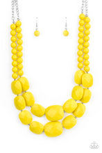 Load image into Gallery viewer, Resort Ready - Yellow Necklace Paparazzi Accessories