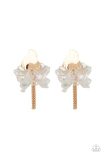 Load image into Gallery viewer, Harmonically Holographic - Gold Post Earrings Paparazzi Accessories