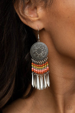 Sun Warrior - Multi Earrings Paparazzi Accessories