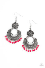 Load image into Gallery viewer, Yes I CANCUN - Pink Earrings Paparazzi Accessories