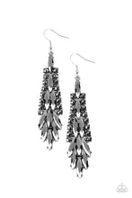 Load image into Gallery viewer, Crown Heiress - Silver Earring Paparazzi Accessories