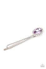 Load image into Gallery viewer, Gala Glitz - Purple Rhinestone Hair Accessory Paparazzi Accessories
