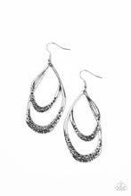 Load image into Gallery viewer, Beyond Your GLEAMS - Silver Earrings Paparazzi Accessories