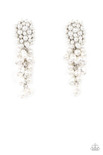 Load image into Gallery viewer, Fabulously Flattering - White Pearl Post Earrings Paparazzi Accessories