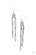 Load image into Gallery viewer, Defined Dazzle - White Rhinestone Earrings Paparazzi Accessories