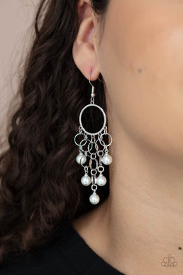 When Life Gives You Pearls - White Earrings Paparazzi Accessories