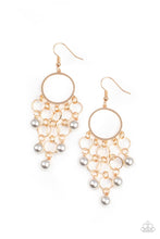 Load image into Gallery viewer, When Life Gives You Pearls - Gold Pearl Earrings Paparazzi Accessories