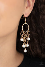 Load image into Gallery viewer, When Life Gives You Pearls - Gold Pearl Earrings Paparazzi Accessories