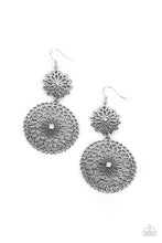Load image into Gallery viewer, Garden Mantra - White Earrings Paparazzi Accessories