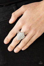 Load image into Gallery viewer, Hive Hustle White Ring Paparazzi Accessories