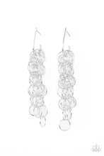 Load image into Gallery viewer, Long Live The Rebels - Silver Hoop Earrings Paparazzi Accessories