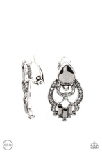 Load image into Gallery viewer, Glamour Gauntlet - Silver Clip-On Earrings Paparazzi Accessories
