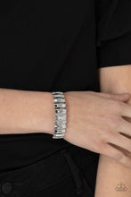 Load image into Gallery viewer, Across The HEIR-Waves - Silver Cuff Bracelet Paparazzi Accessories