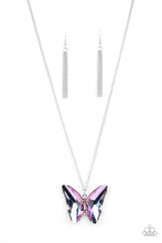 Load image into Gallery viewer, The Social Butterfly Effect - Purple Necklace Paparazzi Accessories